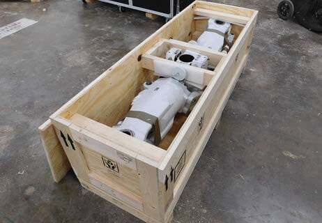 delicate cargo shipping crate