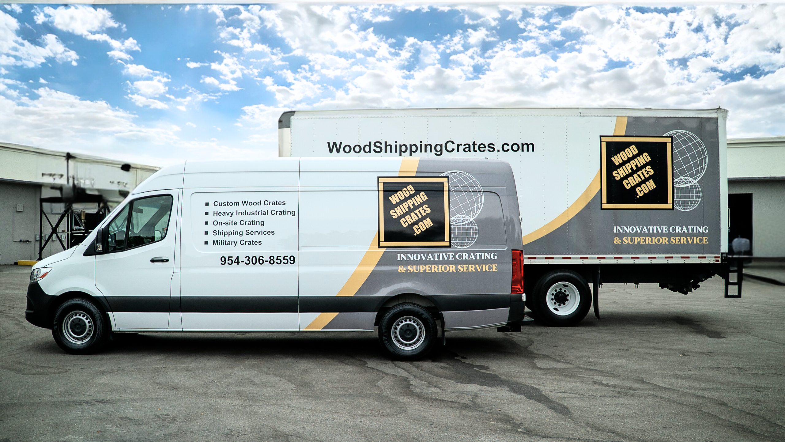 wood shipping crates online